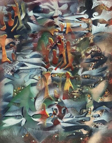 Organic Intelligence di Jeffery Geller, Pittura in vendita su Singulart