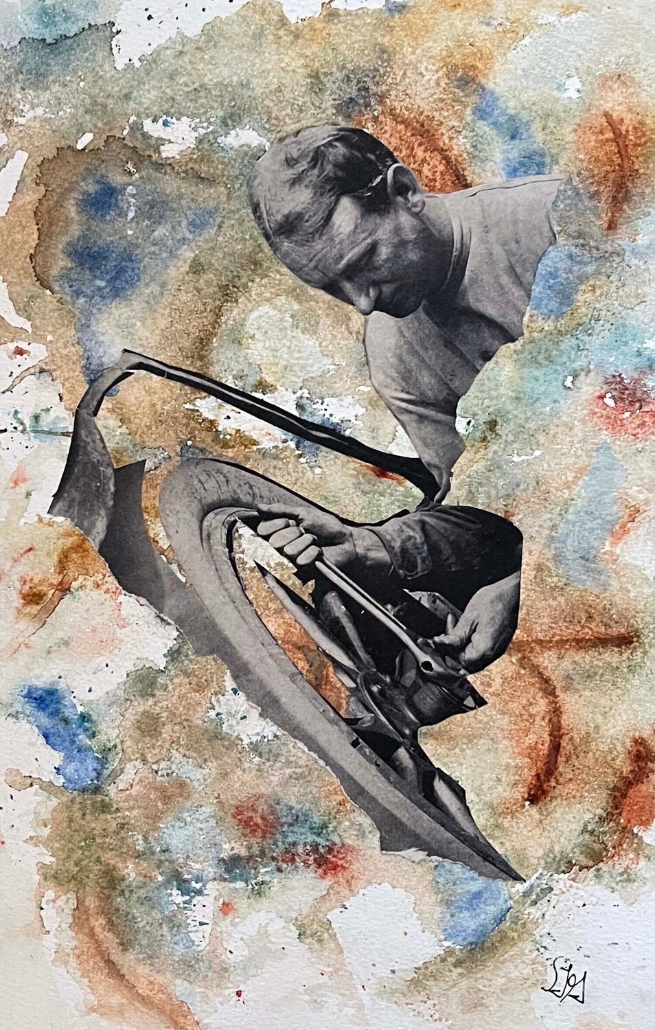 Maintaining the Wheel Jeffery Geller Opera su carta in vendita