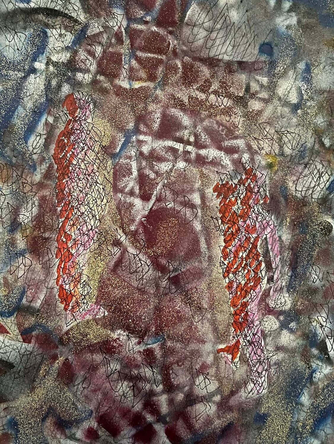 Pillars Jeffery Geller Origineel schilderij te koop