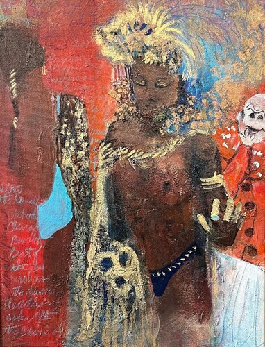 Carnival Climax van Nila Chamberlain, Schilderij te koop op Singulart