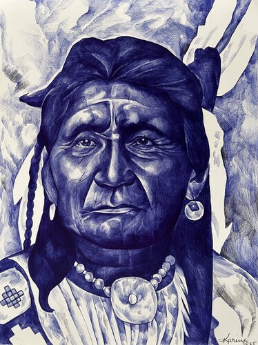 Solemn by Karina McMillan, Work on Paper for Sale on Singulart