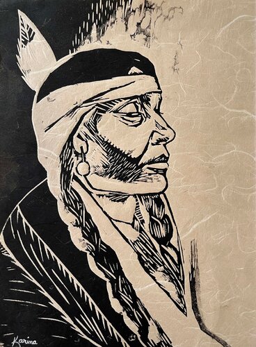 Native by Karina McMillan, 종이 for Sale on Singulart