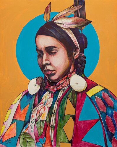 Moment of Peace by Karina McMillan, 종이 for Sale on Singulart