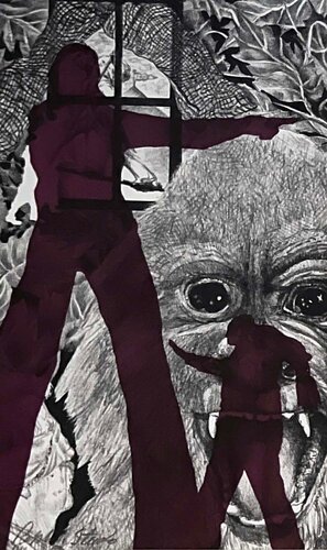 Confrontation… by Ralph L. Steeds, Print for Sale on Singulart