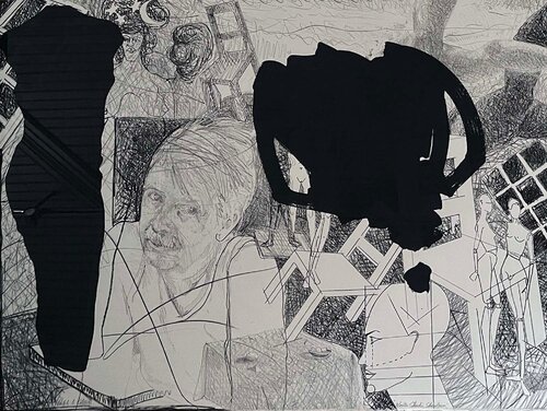 Winter Studio with Shadows van Ralph L. Steeds, Afdruk te koop op Singulart
