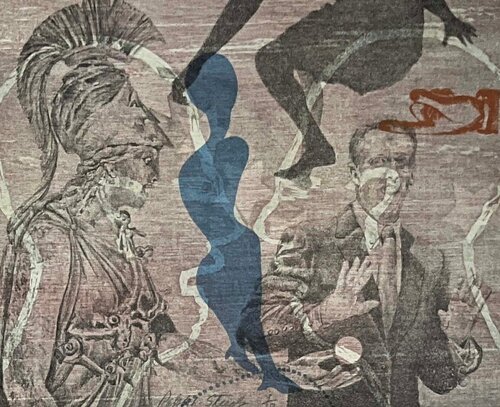 A Frightened Fundamentalist von Ralph L. Steeds, Druck kaufen auf Singulart