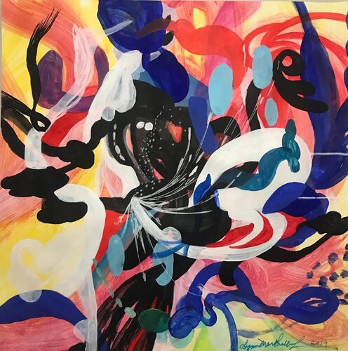 The Path Was Long, Lean and Cloudy by Lynn Marshall Linnemeier, 회화 for Sale on Singulart
