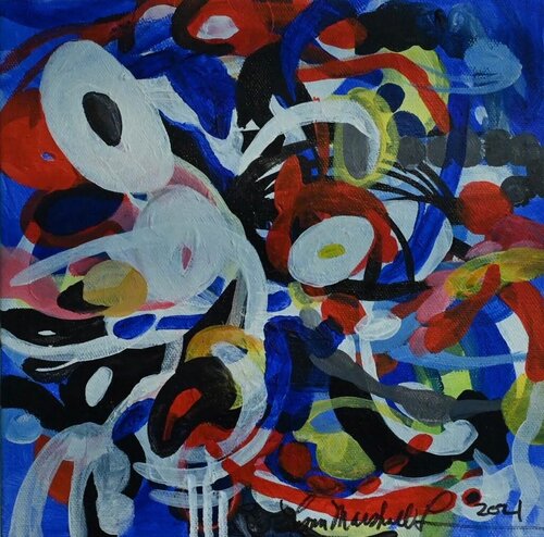 Solo Rhythm 3 di Lynn Marshall Linnemeier, Pittura in vendita su Singulart