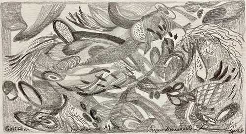 Geri Allen by Lynn Marshall Linnemeier, Work on Paper for Sale on Singulart