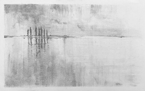 The Lake Series-1 par Bob Dean, Œuvre sur papier en vente sur Singulart