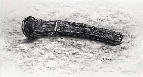 The Nail Series-3 de Bob Dean, Obra en papel a la venta en Singulart