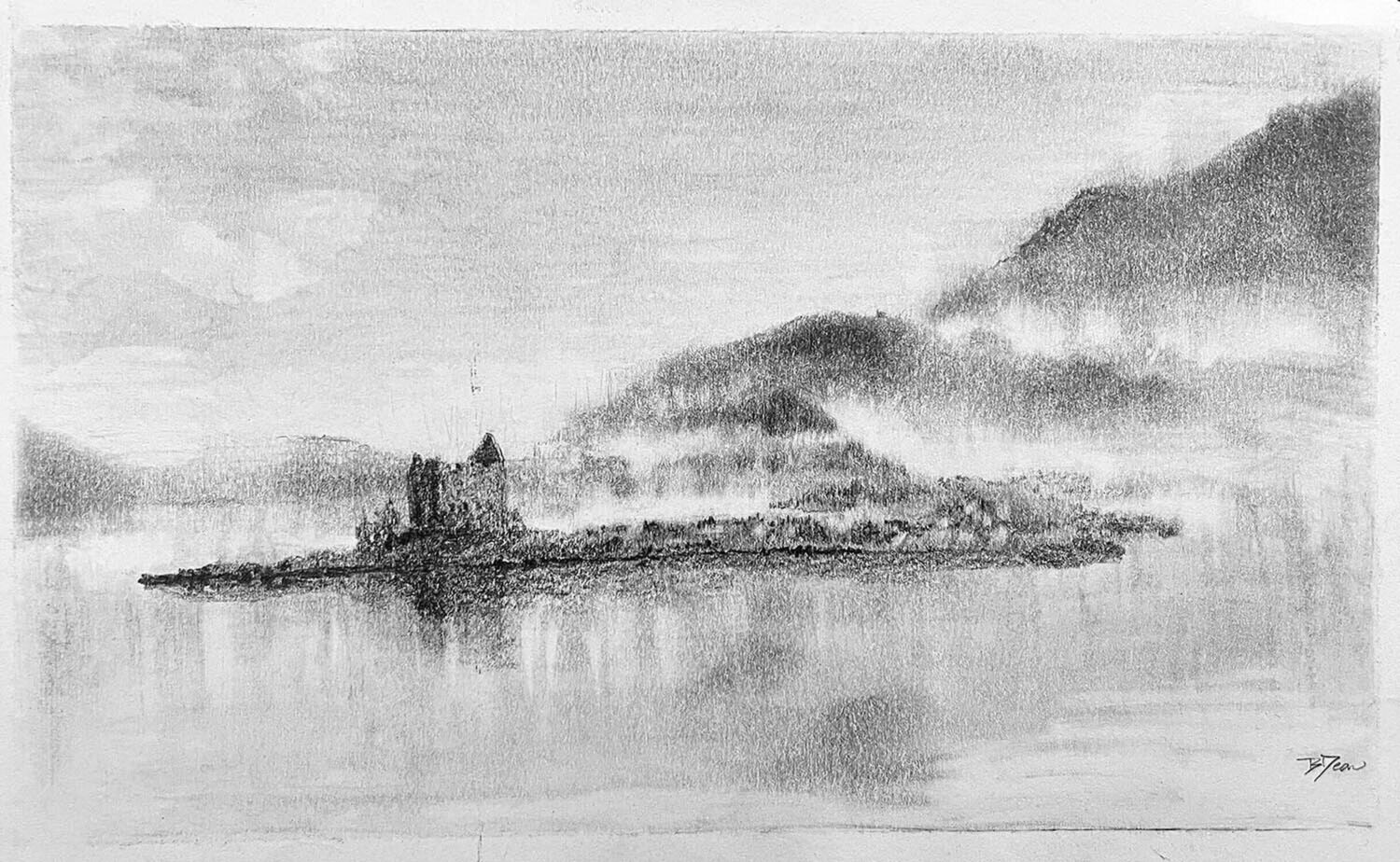 The Lake Series-3 Bob Dean Opera su carta in vendita