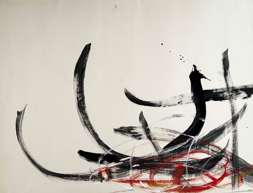 Without Title, Cat. No. 6442 van Soshana Afroyim, Schilderij te koop op Singulart