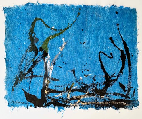 Without Title, Cat. No. 9520 van Soshana Afroyim, Schilderij te koop op Singulart