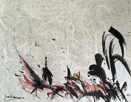 Without Title, Cat. No. 6651 von Soshana Afroyim, Malerei kaufen auf Singulart