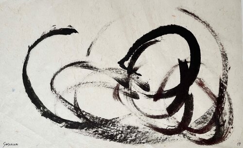 Without Title, Cat. No. 6840 van Soshana Afroyim, Schilderij te koop op Singulart