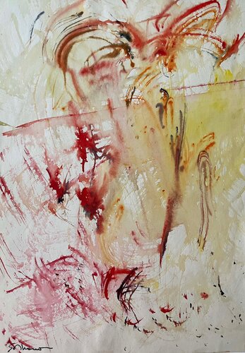 Exploding Love, Cat. No. 7146 van Soshana Afroyim, Schilderij te koop op Singulart