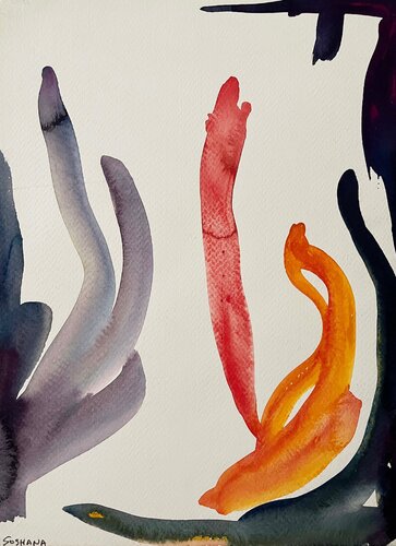 Without Title, Cat. No. 8603 di Soshana Afroyim, Pittura in vendita su Singulart
