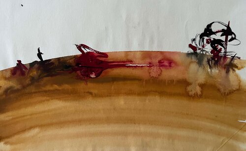 Abstraction, Cat. No. 3952 di Soshana Afroyim, Pittura in vendita su Singulart