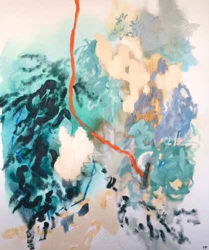 Keeping balance di Macarena Pinilla, Pittura in vendita su Singulart