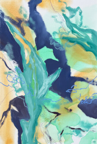 Flowers from another planet I di Macarena Pinilla, Pittura in vendita su Singulart
