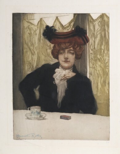 La Cigarette van Manuel Robbe, Afdruk te koop op Singulart