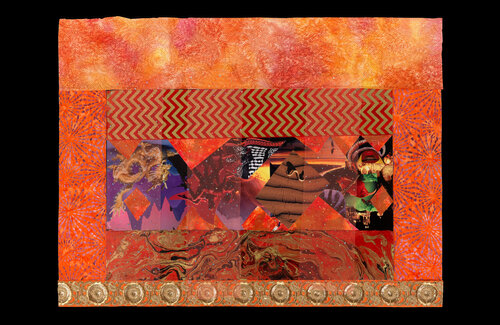 Lava Series: Fire Maze par Suzanne Greenberg, Autres supports en vente sur Singulart