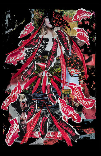 Bird Series: Phoenix von Suzanne Greenberg, Andere Medien kaufen auf Singulart