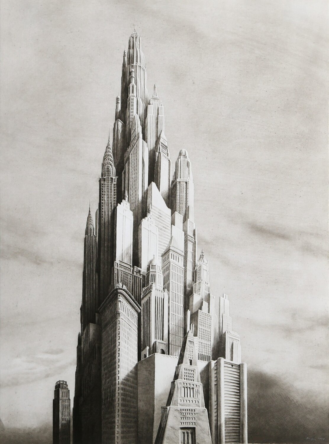 American Dream Jan Peter Tripp Print for sale