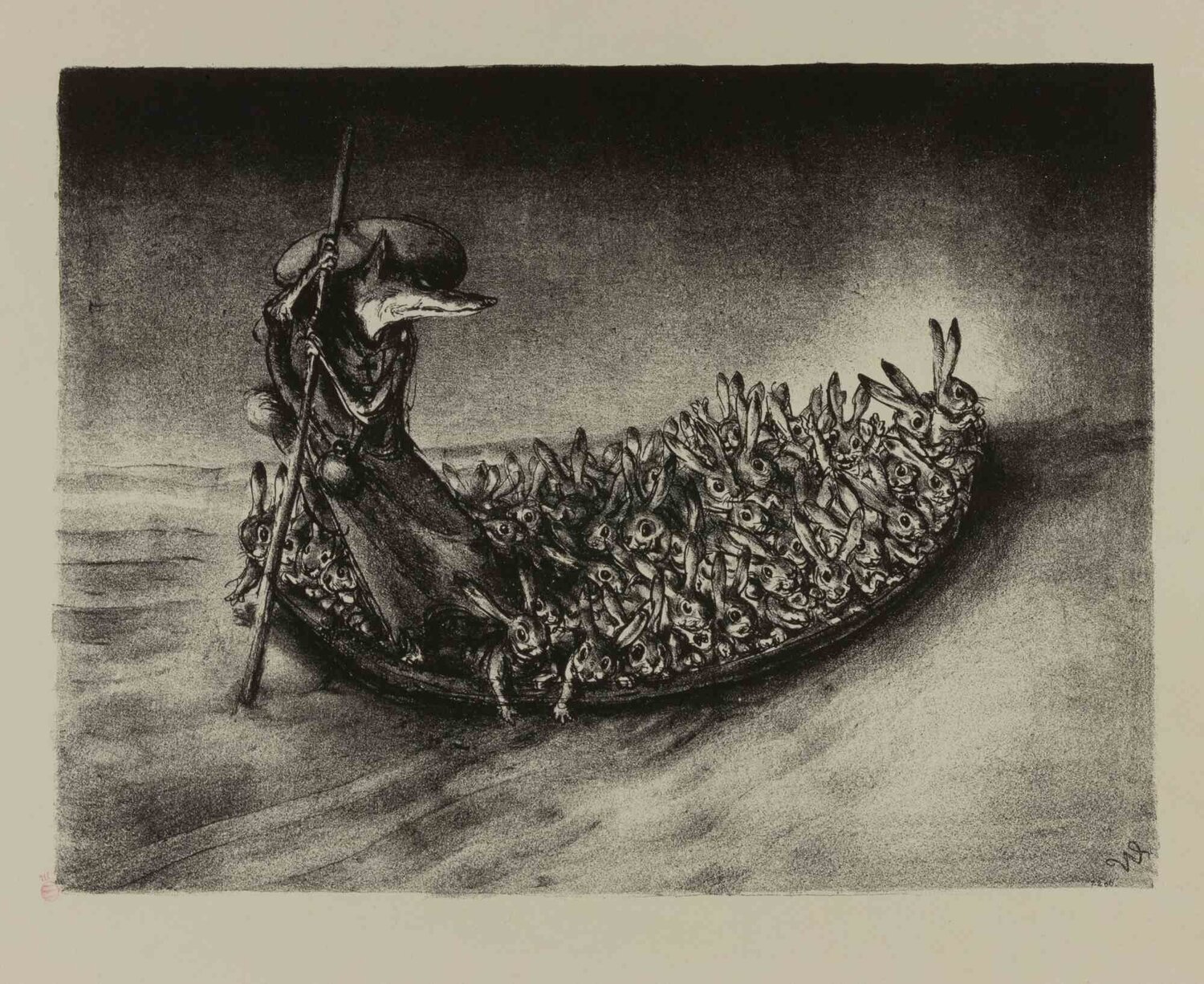 The Jumpship Andreas Paul Weber