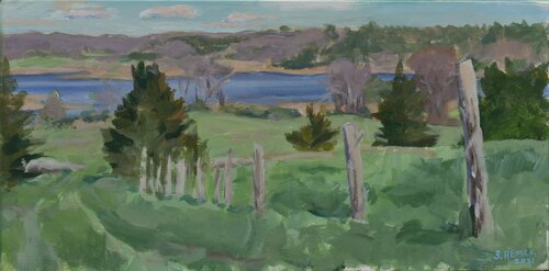 Fence Line to the River Stephen Remick