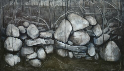 Mending Wall (Double Portrait) Stephen Remick