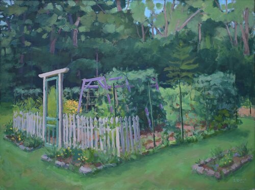 The Garden, Late Summer van Stephen Remick, Schilderij te koop op Singulart