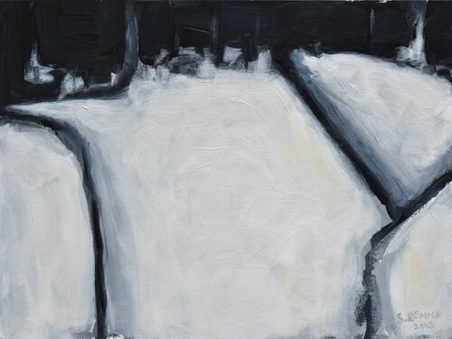Moonlit Snow #3 van Stephen Remick, Schilderij te koop op Singulart