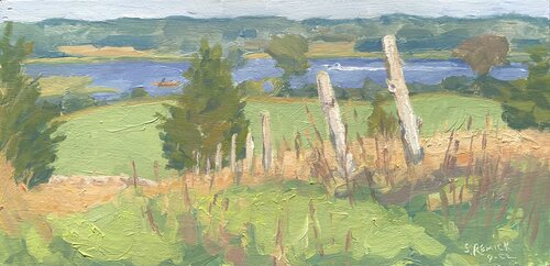 Late Summer by the River van Stephen Remick, Schilderij te koop op Singulart