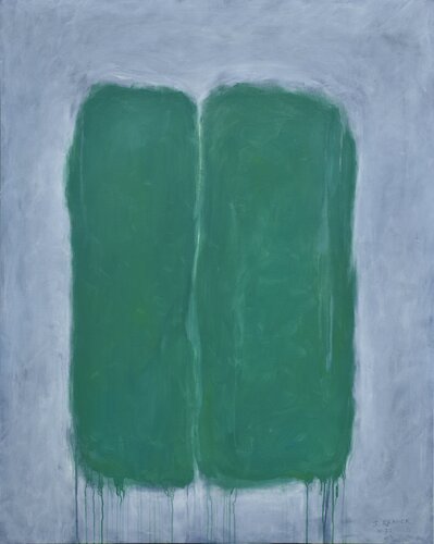 Rainy Day in the Pines van Stephen Remick, Schilderij te koop op Singulart