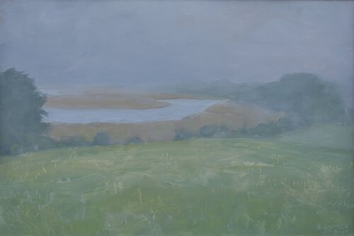 Foggy at the Coast van Stephen Remick, Schilderij te koop op Singulart