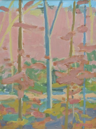 Autumn Sunshine on the Mountainside by Stephen Remick, 회화 for Sale on Singulart