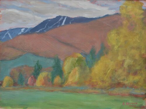 Autumn Morning in Vermont by Stephen Remick, 회화 for Sale on Singulart