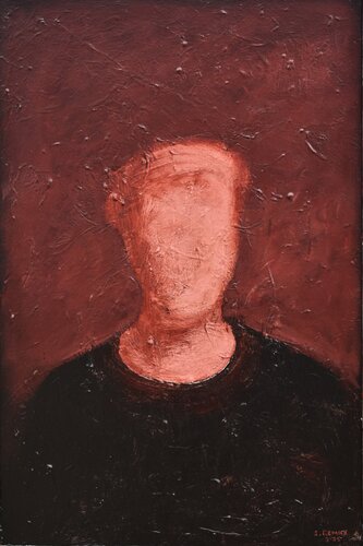 Double Portrait (Left Panel) van Stephen Remick, Schilderij te koop op Singulart