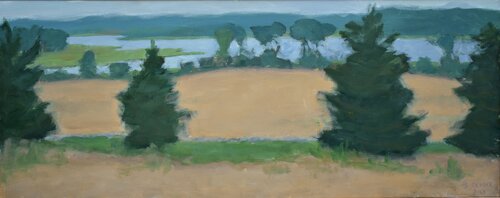 View to the River by Stephen Remick, 회화 for Sale on Singulart