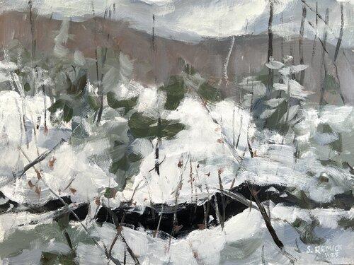 A Brook Runs Through by Stephen Remick, 회화 for Sale on Singulart