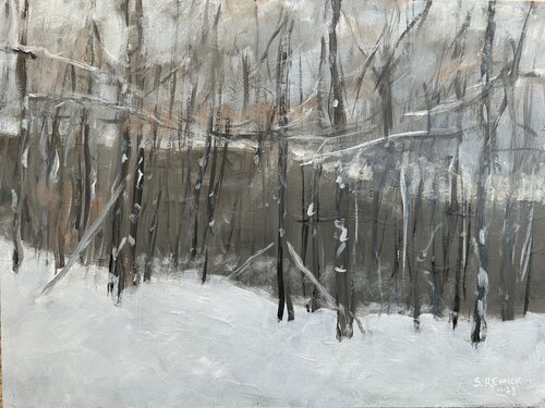 Stick Season by Stephen Remick, 회화 for Sale on Singulart