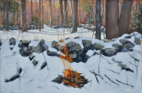 Miles from Nowhere van Stephen Remick, Schilderij te koop op Singulart