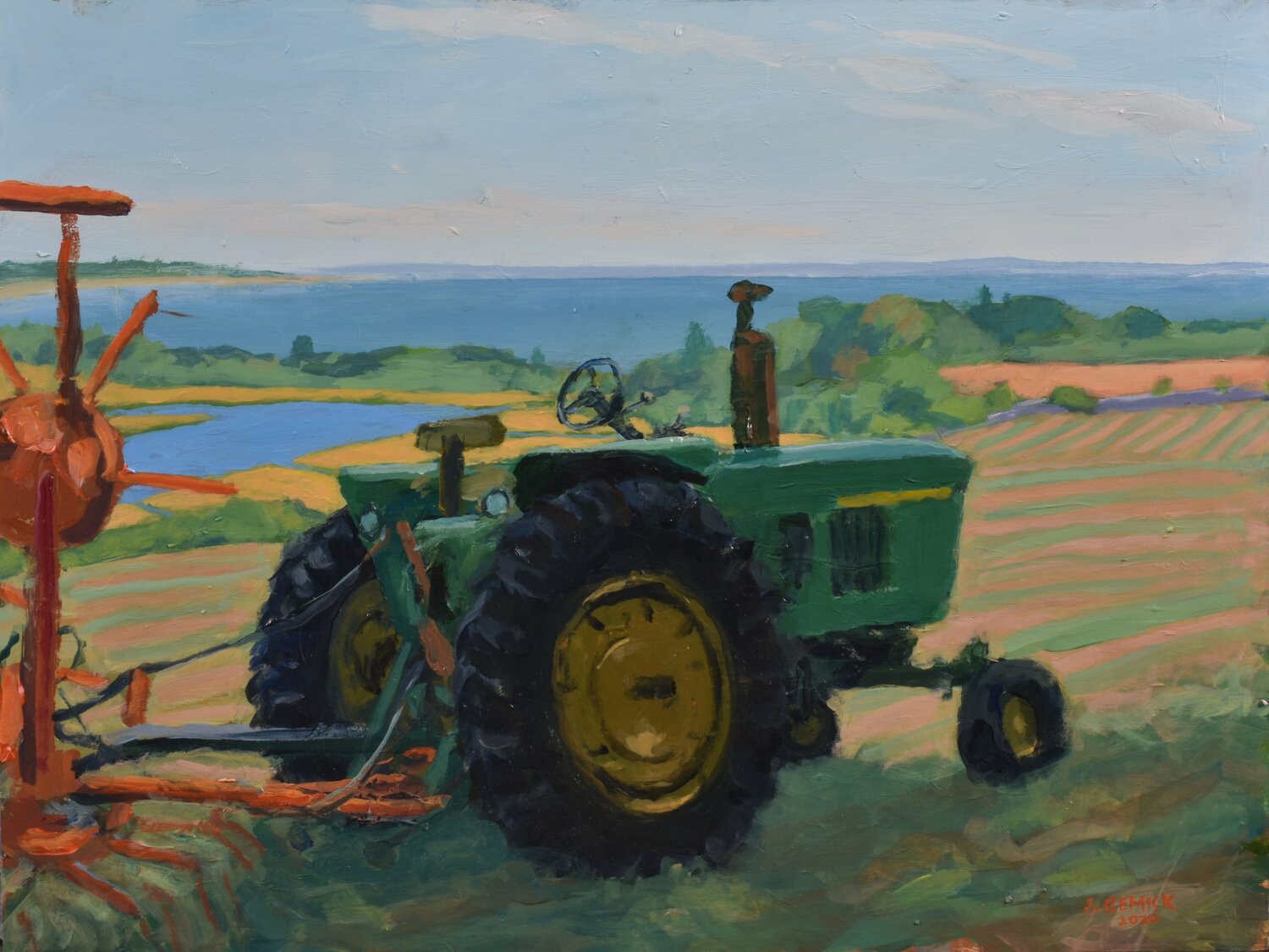 Tractor by the Sea Stephen Remick