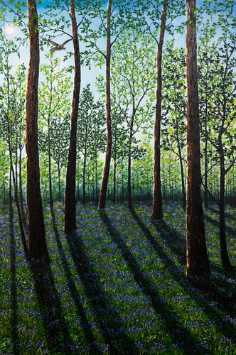Evening Shades Of Spring von Hazel Thomson, Malerei kaufen auf Singulart