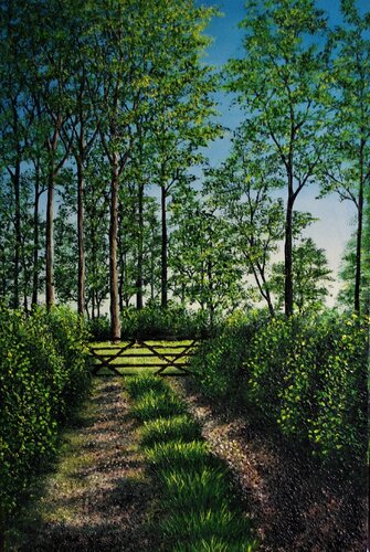 End Of Lane von Hazel Thomson, Malerei kaufen auf Singulart
