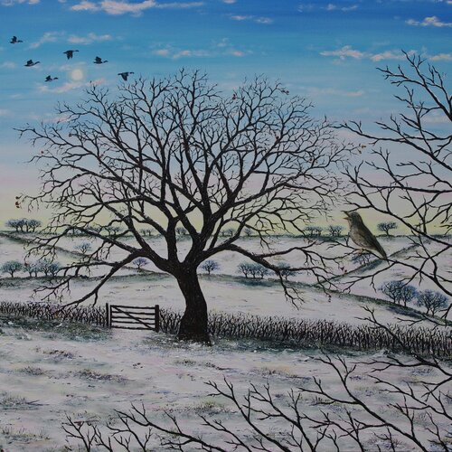 A Winters Song von Hazel Thomson, Malerei kaufen auf Singulart