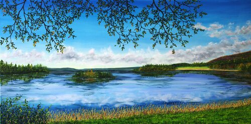 Lake of Menteith von Hazel Thomson, Malerei kaufen auf Singulart