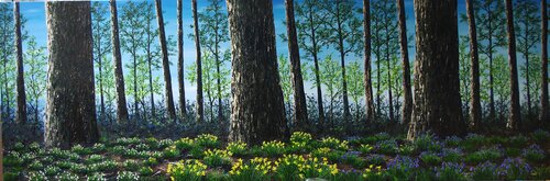 3 Stages Of Spring von Hazel Thomson, Malerei kaufen auf Singulart